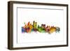 Sydney Australia Skyline-Michael Tompsett-Framed Premium Giclee Print