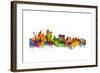 Sydney Australia Skyline-Michael Tompsett-Framed Art Print