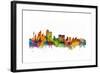 Sydney Australia Skyline-Michael Tompsett-Framed Art Print