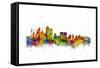 Sydney Australia Skyline-Michael Tompsett-Framed Stretched Canvas