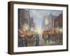 Sydney by Gaslight-John Bradley-Framed Giclee Print