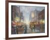 Sydney by Gaslight-John Bradley-Framed Giclee Print