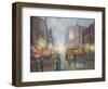 Sydney by Gaslight-John Bradley-Framed Giclee Print