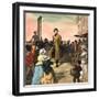 Sydney Carton, from 'A Tale of Two Cities' by Charles Dickens-Ralph Bruce-Framed Giclee Print