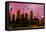 Sydney City Skyline-NaxArt-Framed Stretched Canvas