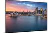 Sydney. Cityscape Image of Sydney, Australia during Sunrise.-null-Mounted Photographic Print