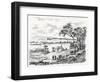 Sydney Cove, Australia, Circa 1790-CCI Archives-Framed Photographic Print