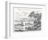 Sydney Cove, Australia, Circa 1790-CCI Archives-Framed Photographic Print