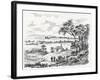 Sydney Cove, Australia, Circa 1790-CCI Archives-Framed Photographic Print