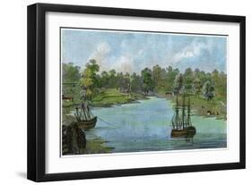 Sydney Cove, New South Wales, Australia, 20 August 1788-John Hunter-Framed Giclee Print