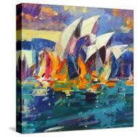 Sydney Flying Colours, 2012-Peter Graham-Stretched Canvas