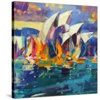 Sydney Flying Colours, 2012-Peter Graham-Stretched Canvas
