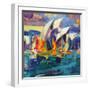 Sydney Flying Colours, 2012-Peter Graham-Framed Giclee Print