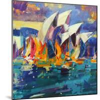 Sydney Flying Colours, 2012-Peter Graham-Mounted Giclee Print