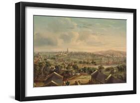 Sydney from Woolloomooloo, 1849-George Edward Peacock-Framed Giclee Print