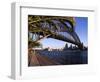 Sydney Harbor Bridge and Sydney Opera House, Australia-David Wall-Framed Photographic Print