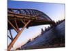 Sydney Harbor Bridge and Sydney Opera House, Australia-David Wall-Mounted Photographic Print