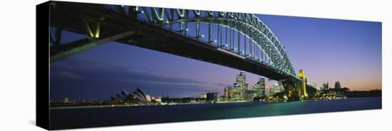 Sydney Harbor Bridge, Australia-null-Stretched Canvas