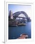 Sydney Harbor Bridge, Sydney, Australia-David Wall-Framed Photographic Print