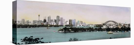Sydney Harbor, New South Wales, United Kingdom, Australia-null-Stretched Canvas