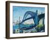 Sydney Harbour Bridge, 1995-Ted Blackall-Framed Giclee Print