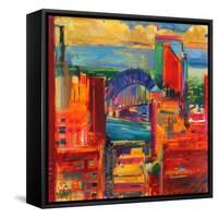 Sydney Harbour Bridge, 2012-Peter Graham-Framed Stretched Canvas