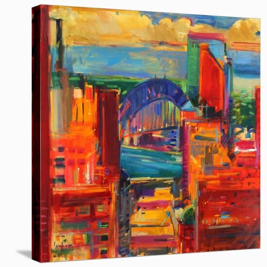 Sydney Harbour Bridge, 2012-Peter Graham-Stretched Canvas