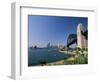 Sydney Harbour Bridge and Skyline, Sydney, New South Wales, Australia-Neale Clarke-Framed Photographic Print