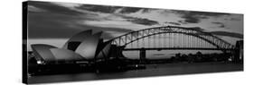 Sydney Harbour Bridge at Sunset, Sydney, Australia-null-Stretched Canvas