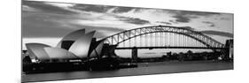 Sydney Harbour Bridge at Sunset, Sydney, Australia-null-Mounted Photographic Print