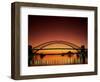 Sydney Harbour Bridge at Sunset, Sydney, New South Wales, Australia-Steve Vidler-Framed Photographic Print