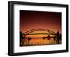 Sydney Harbour Bridge at Sunset, Sydney, New South Wales, Australia-Steve Vidler-Framed Photographic Print