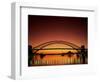 Sydney Harbour Bridge at Sunset, Sydney, New South Wales, Australia-Steve Vidler-Framed Photographic Print
