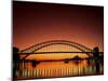 Sydney Harbour Bridge at Sunset, Sydney, New South Wales, Australia-Steve Vidler-Mounted Photographic Print