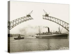 Sydney Harbour Bridge, Australia - Construction-null-Stretched Canvas