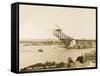 Sydney Harbour Bridge, Australia - Construction-null-Framed Stretched Canvas