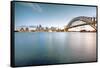 Sydney Harbour Bridge, Australia-Rasmus Kaessmann-Framed Stretched Canvas