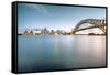 Sydney Harbour Bridge, Australia-Rasmus Kaessmann-Framed Stretched Canvas