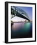 Sydney Harbour Bridge, Circular Quay Pier, Sydney, New South Wales, Australia, Pacific-Alain Evrard-Framed Photographic Print