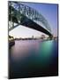 Sydney Harbour Bridge, Circular Quay Pier, Sydney, New South Wales, Australia, Pacific-Alain Evrard-Mounted Photographic Print