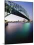 Sydney Harbour Bridge, Circular Quay Pier, Sydney, New South Wales, Australia, Pacific-Alain Evrard-Mounted Photographic Print