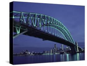 Sydney Harbour Bridge, Sydney, Australia-null-Stretched Canvas