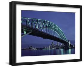 Sydney Harbour Bridge, Sydney, Australia-null-Framed Photographic Print