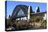 Sydney Harbour Bridge View from the Rocks Area-null-Stretched Canvas