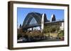 Sydney Harbour Bridge View from the Rocks Area-null-Framed Photographic Print