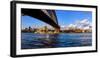 Sydney Harbour Bridge with City at Waterfront, Sydney, New South Wales, Australia-null-Framed Photographic Print