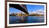 Sydney Harbour Bridge with City at Waterfront, Sydney, New South Wales, Australia-null-Framed Photographic Print