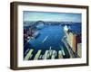 Sydney Harbour, Pm, 1995-Ted Blackall-Framed Giclee Print