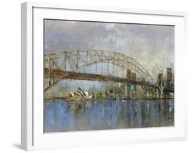 Sydney Harbour-Longo-Framed Giclee Print