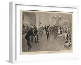 Sydney Illustrated, an Old Dance in a New Country-null-Framed Giclee Print